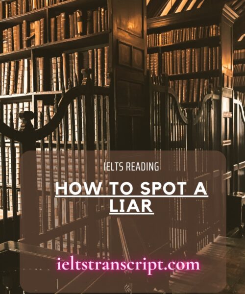 How to Spot a Liar