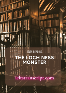 THE LOCH NESS MONSTER