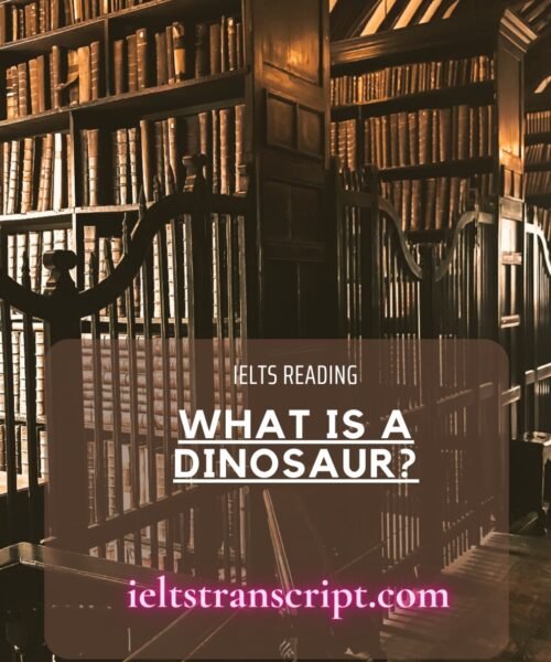 What is a dinosaur