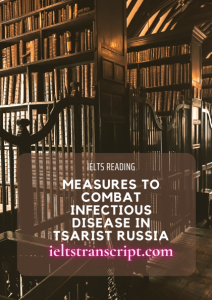 Measures to combat infectious disease in tsarist Russia