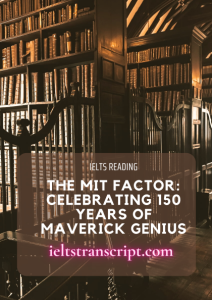 The MIT factor: celebrating 150 years of maverick genius