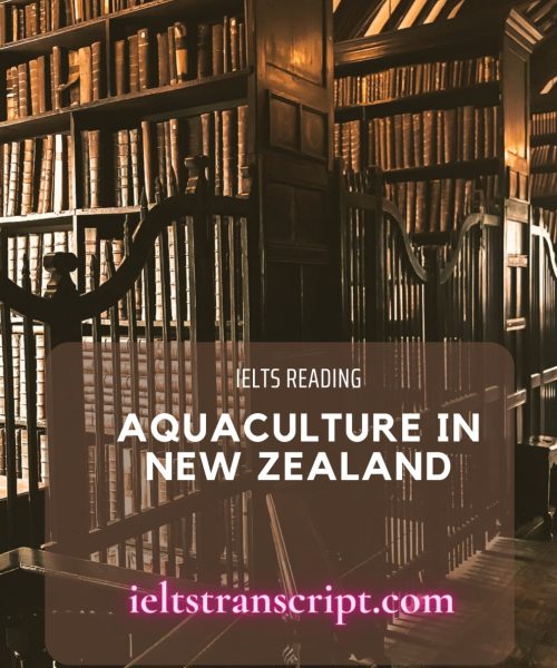 Aquaculture in New Zealand