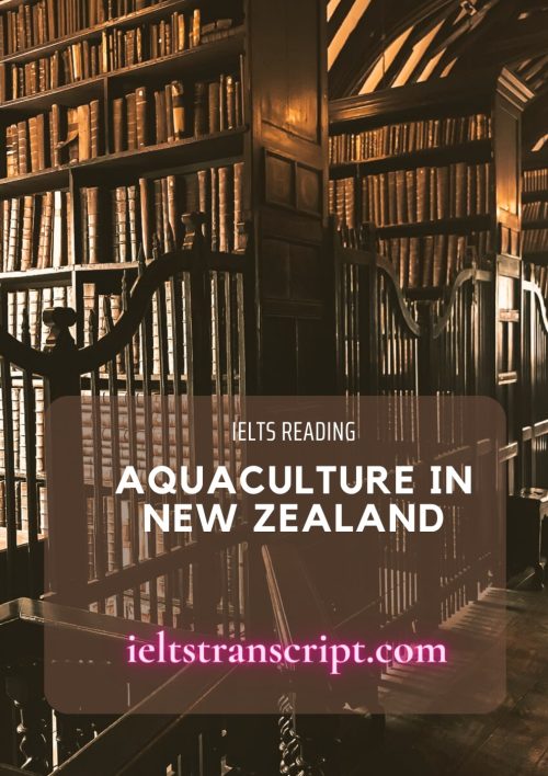 Aquaculture in New Zealand