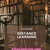 DISTANCE LEARNING