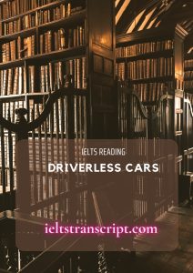 Driverless cars