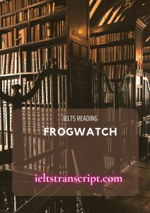 Frogwatch