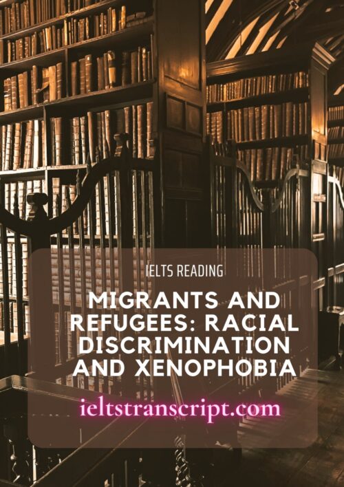 Migrants and Refugees: Racial Discrimination and Xenophobia