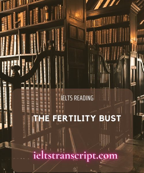 The Fertility Bust