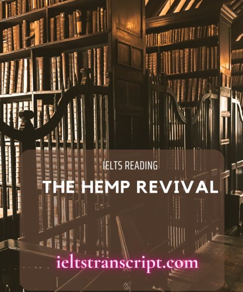 The hemp revival